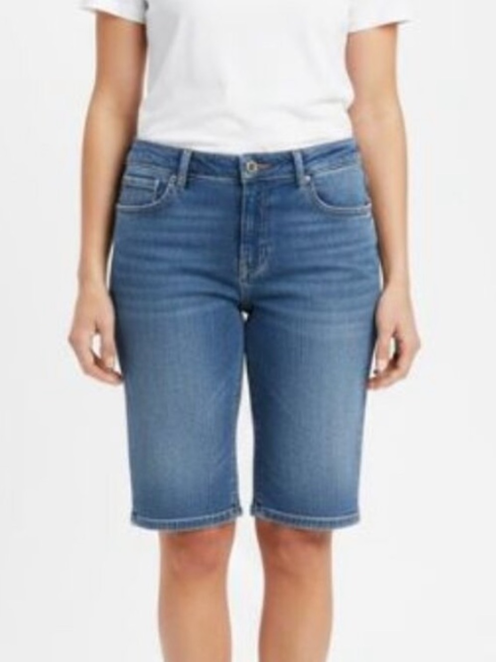 💫 DISH Long Denim Shorts